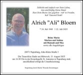eine Anzeige