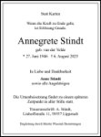 eine Anzeige