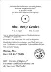 eine Anzeige