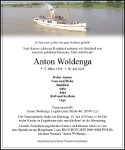 eine Anzeige