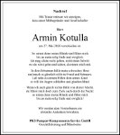 eine Anzeige