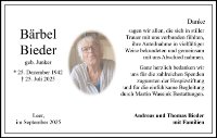 eine Anzeige
