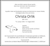 eine Anzeige