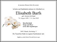 eine Anzeige