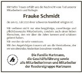 eine Anzeige