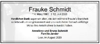eine Anzeige