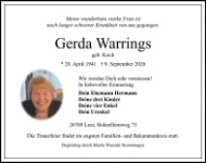 eine Anzeige