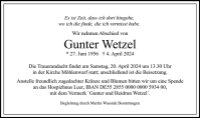 eine Anzeige