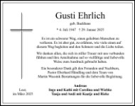eine Anzeige