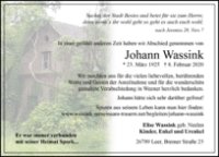 eine Anzeige
