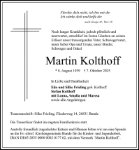 eine Anzeige